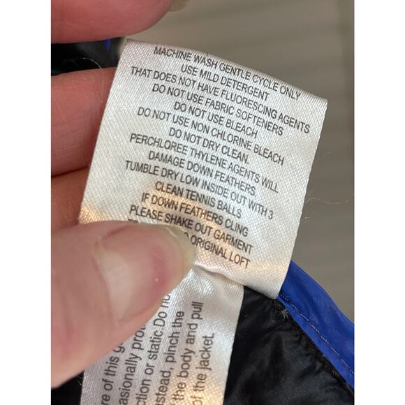 Calvin Klein Black Packable Down Puffer Jacket Size Small - Picture 7 of 12